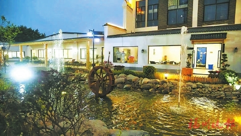 滨海新城龙峰村打好“温泉牌”