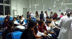 仙游私立一中师生食堂用餐后食物中毒