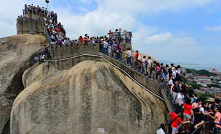 黄金周：“限客令”下的鼓浪屿