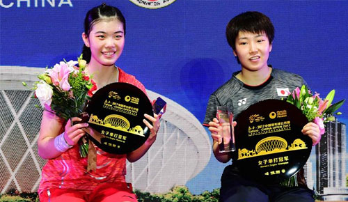 羽毛球——2017中国公开赛：日本选手山口茜女单夺冠