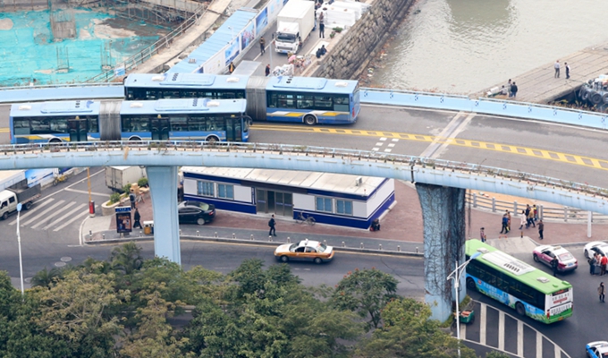 厦门BRT可通过多种形式扫码乘车